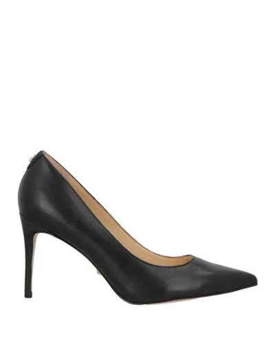 Guess Woman Pumps Black Size 8 Leather