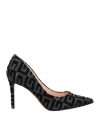 Guess Woman Pumps Black Size 9 Textile Fibers