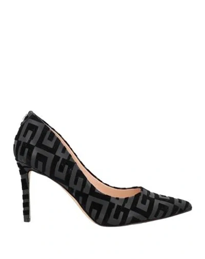 Guess Woman Pumps Black Size 9 Textile Fibers