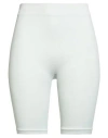 Guess Woman Shorts & Bermuda Shorts Sage Green Size 8 Polyamide, Elastane