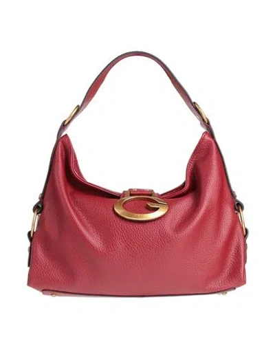 Guess Woman Shoulder Bag Red Size - Polyurethane