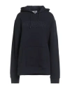 Guess Woman Sweatshirt Navy Size S Cotton, Polyester