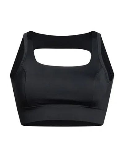 Guess Woman Top Charcoal Size Xs Polyamide, Elastane In Blue