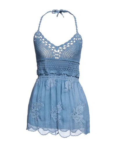 Guess Tops In Blue