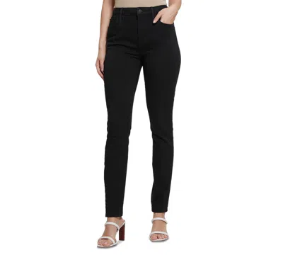 Guess Women's 1981 High-rise Skinny-leg Jeans In Black