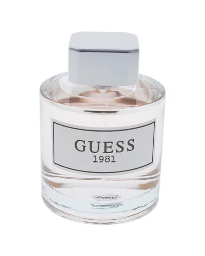 Guess Women's 3.4oz  1981 Edt Spray In White