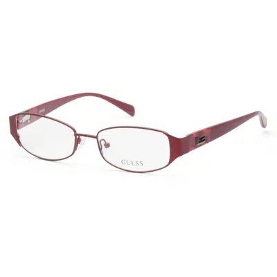 Guess Women's 52 Mm Red Opticals