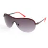 Guess Women's 55mm Red Sunglasses In Brown