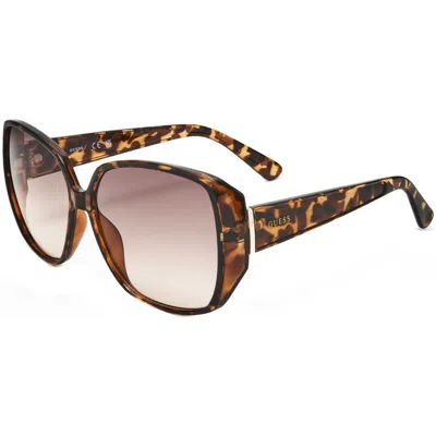 Guess Women's 61 Mm Brown Sunglasses