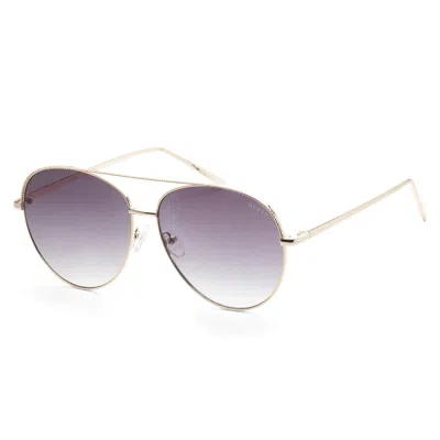 Guess Women's 63mm Gold Sunglasses Gf0391-32b In Gray