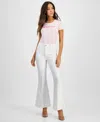 Guess Women's Amanda Extra Flare Leg-seam Jeans In Calipso