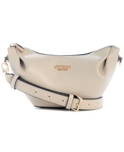 Guess Women's Amorette Top Zip Shoulder Bag In Brown