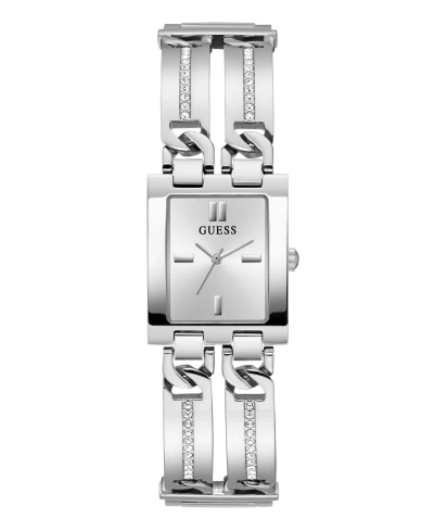 Guess Women's Analog Silver-tone 100% Steel Watch 39mm