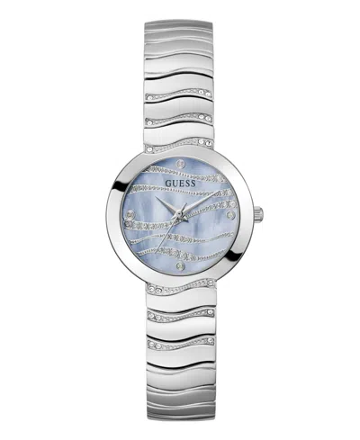 Guess Women's Analog Silver-tone Steel Watch, 30mm