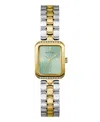 Guess Women's Analog Two-tone Steel Watch, 22mm In Two-tone