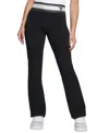 Guess Anna Logo Pants In Jet Black A996