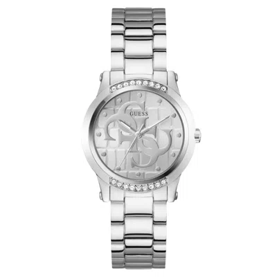 Guess Women's Annette Silver Dial Watch
