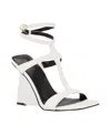 Guess Bacio Wedge Sandal In White