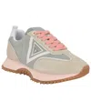 Guess Bail Sneaker In Pink,grey