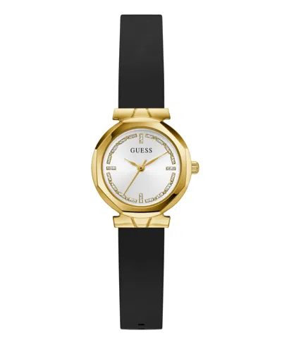 Guess Women's Black Gold Tone Analog Watch, 26mm