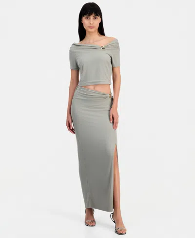 Guess Women's Brigitte Midi Skirt In Green