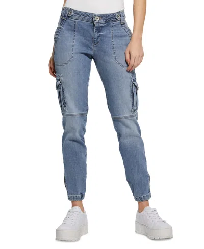 Guess Women's Cadet Cargo Jeans In Wildcard