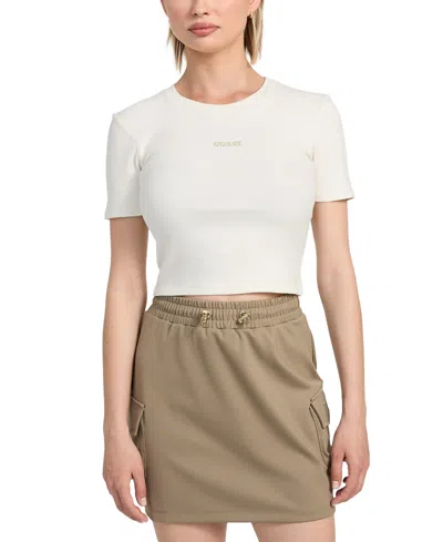 Guess Women's Carla Short-sleeve Knit Top