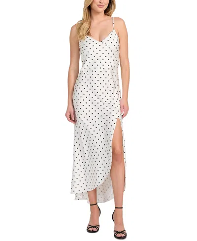 Guess Women's Cemona Printed Faux-wrap Sleeveless Dress