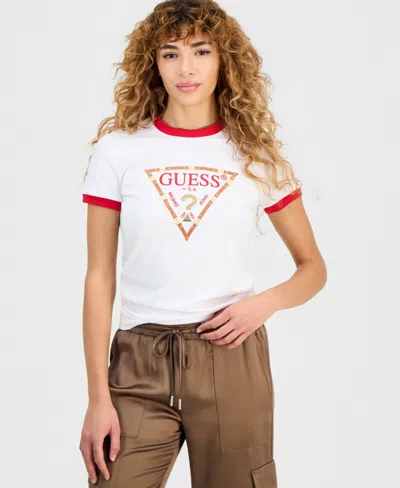 Guess Women's Chinese New Year T-shirt In White