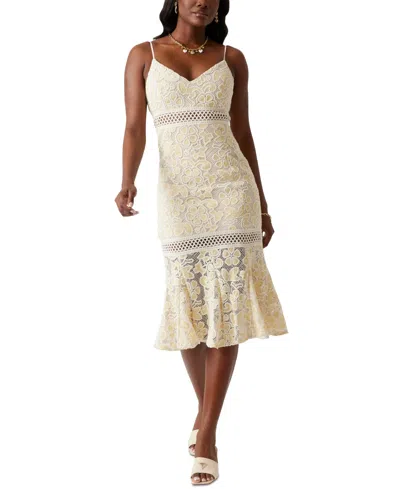 Guess Women's Clarise Lace Sleeveless Midi Dress