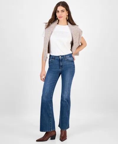 Guess Women's Classic Faye High Rise Bootcut Jeans In Blue
