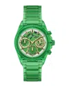 Guess Women's Classic Green Dial Watch In Green