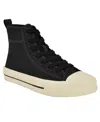 Guess Women's Colyn High Top Logo Lace-up Sneakers In Black