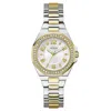 Guess Women's Contessa White Dial Watch In White