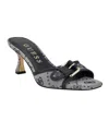 Guess Women's Dista Buckle Kitten Heel Sandals