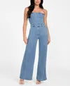 Guess Women's Donna Sleeveless Denim Jumpsuit In Multi