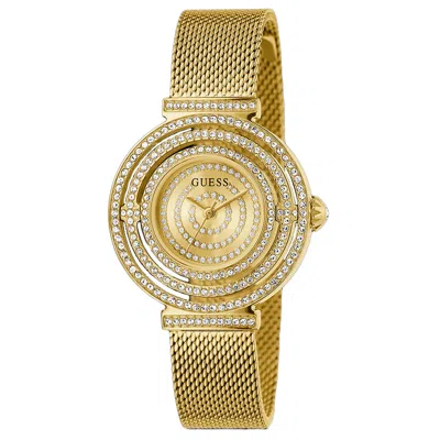 Guess Women's Dream Gold Dial Watch