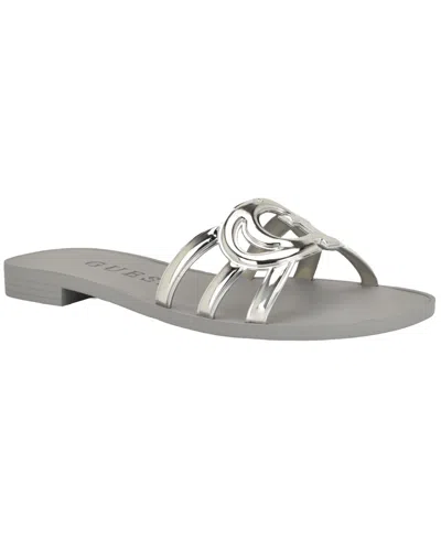 Guess Elyho Sandal In Gray