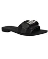 Guess Women's Elyze Quattro G Slip-on Slide Flat Sandals In Black