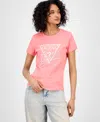 Guess Women's Embellished Love Triangle T-shirt In Pink