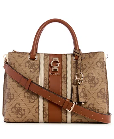 Guess Women's Erenia Girlfriend Satchel Bag In Brown