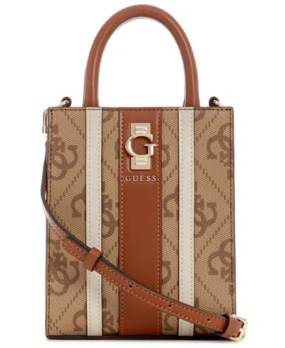 Guess Women's Erenia Mini Tote Bag In Brown
