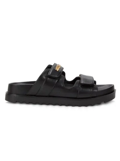 Guess Women's Fabulon 40mm Logo Platform Sandals