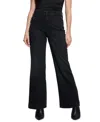 Guess Women's Faye Sailor Flared Jeans In Black Wash