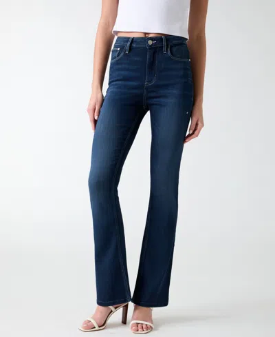 Guess Women's Flare-leg Denim Jeans In Blue