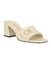GUESS WOMEN'S GALLAI BLOCK HEEL SLIP-ON SANDALS