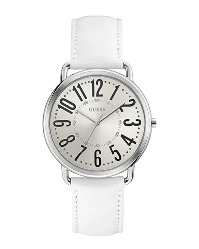 Guess Women's Gc White Leather Watch