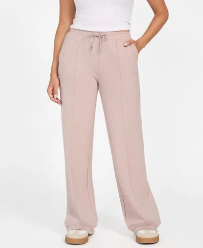 Guess Women's Gelsey Regular-fit Straight-leg Pants In Pink