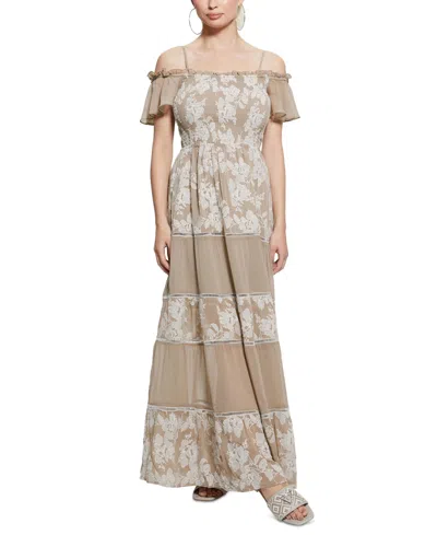 guess floral embroidered dress Wildflower Romance Embroidered Maxi Dress | Made-To-Order