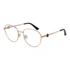 Guess Rose Gold Women Glasses Frame In Gold